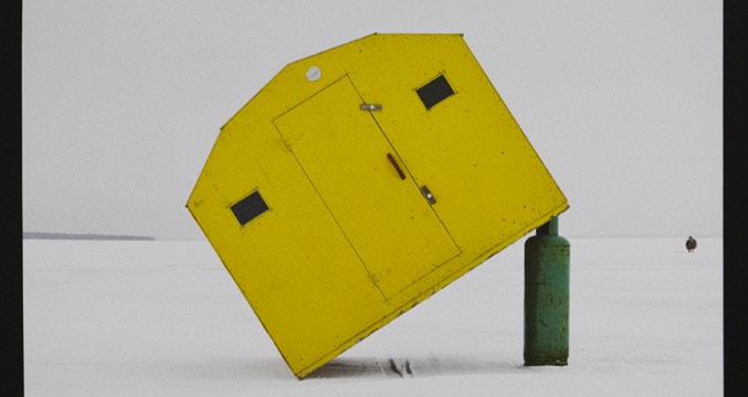 Ice Huts par Richard Johnson