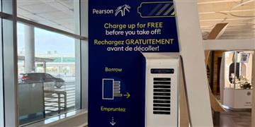 a sign in a building