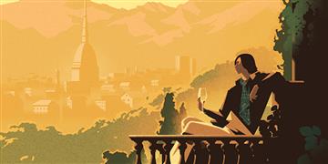 a person sitting on a bench