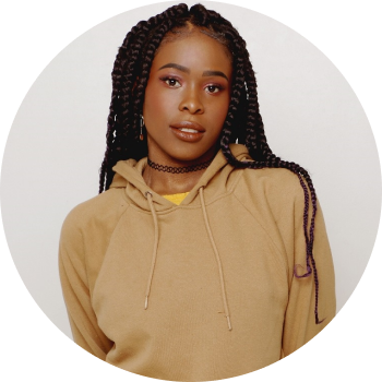a person with a hood