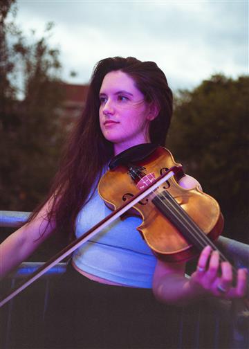 a person playing a guitar