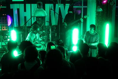 a group of people playing instruments
