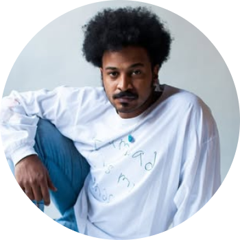 a man with a mustache