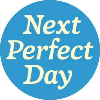 a blue sign with white text