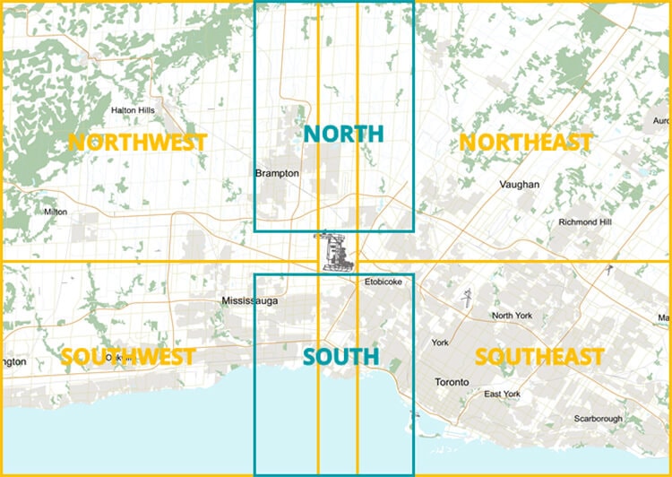 Impacts and benefits map for the Night Flight Restriction Program