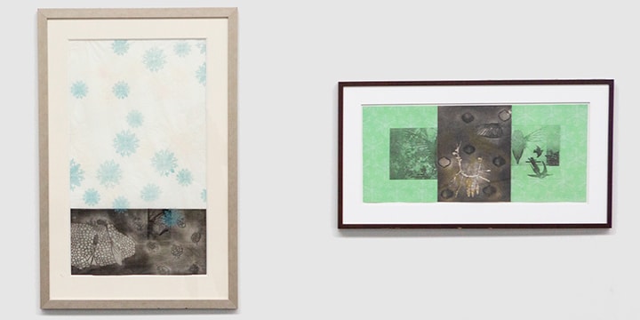 Close of up of Untitled print