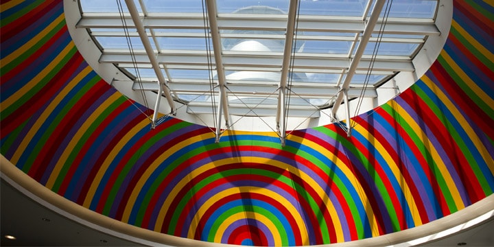 Wall Drawing #1100 Concentric Bands by Sol LeWitt