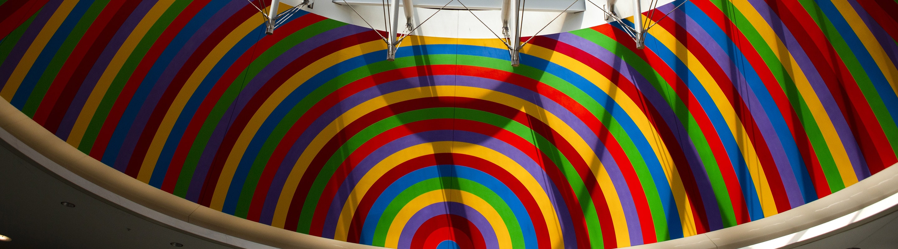 Wall Drawing #1100 Concentric Bands by Sol LeWitt