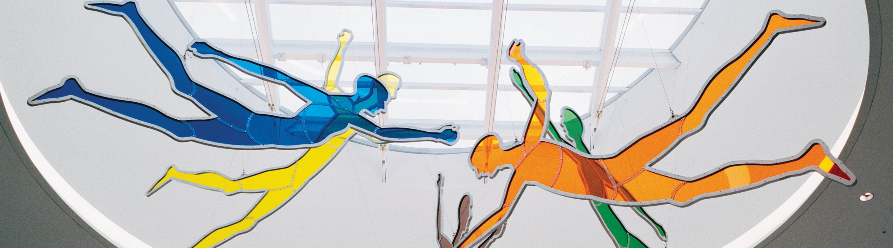 I Dreamed I Could Fly by Jonathon Borofsky