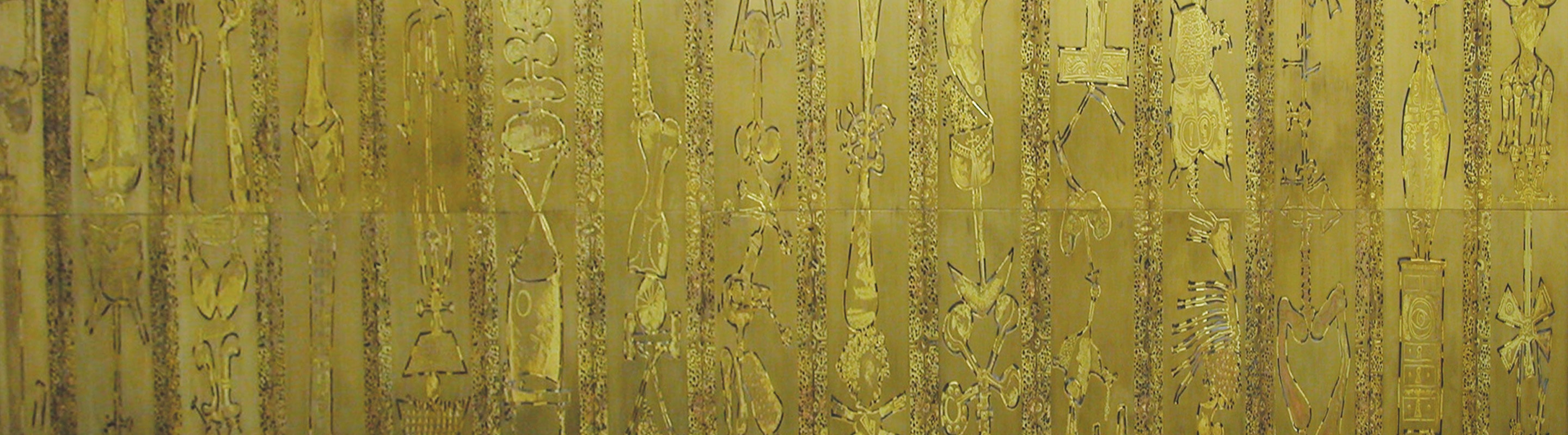 Untitled (Double Faced Mural) by Harold Town