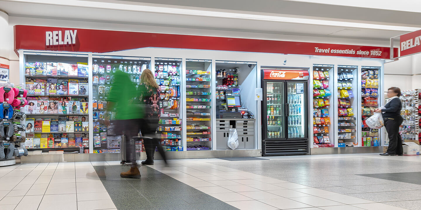 Outside view of Relay storefront.