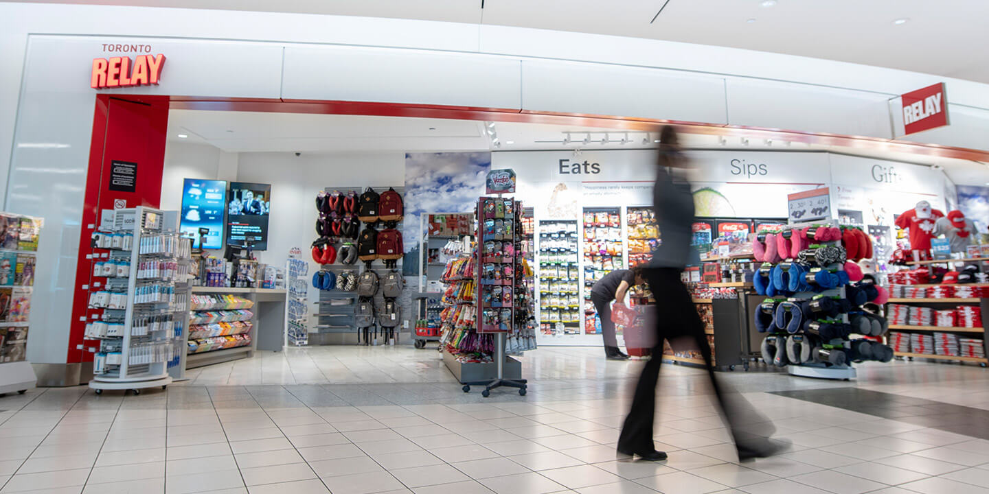 Outside view of Relay storefront.