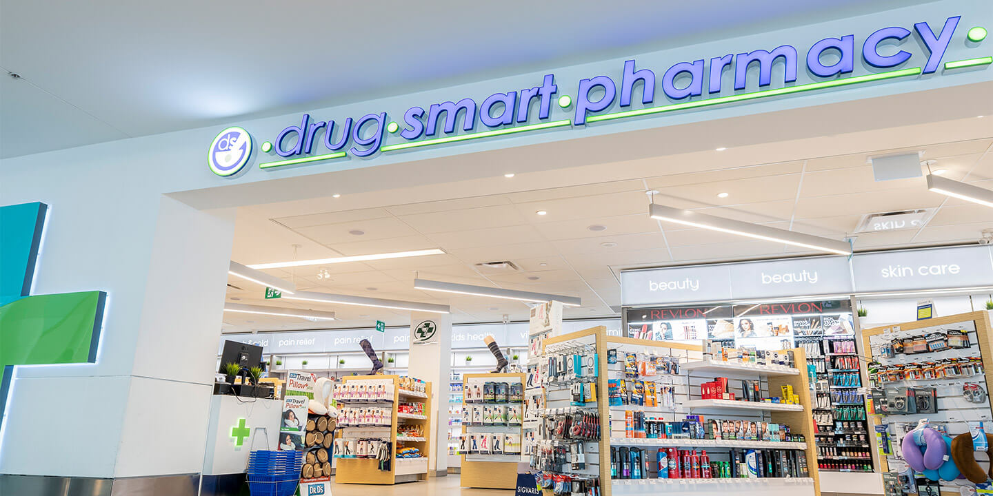 Entrée de DrugSmart Pharmacy.