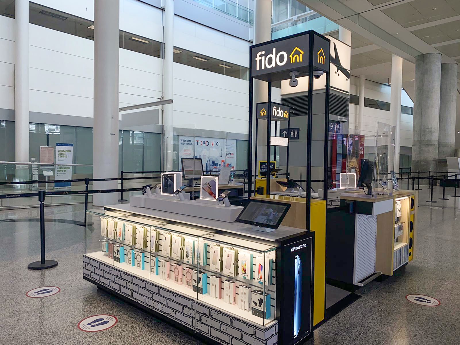 Fido kiosk
